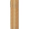 Ekena Millwork Olympic Slat Rough Sawn Bracket w/ Offset Brace, Western Red Cedar, 8"W x 24"D x 28"H BKT0806X24X28OLY06RWR - alternate 3
